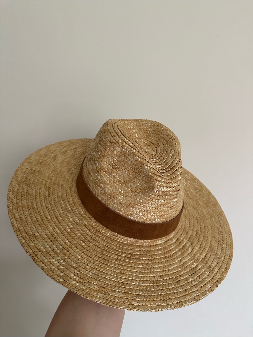 New Gigi Pip Isla 100% Straw Fedora Hat - Picture 5 of 14